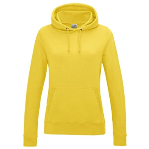 Sweat à capuche jaune ( soleil) femme