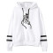Sweat à capuche blanc homme/femme - miniature