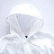 Sweat à capuche blanc homme/femme - miniature variant 2