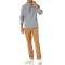 Sweat à capuche gris clair chiné homme - miniature variant 3
