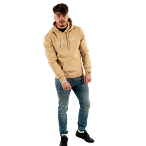 Sweat à capuche beige homme/femme