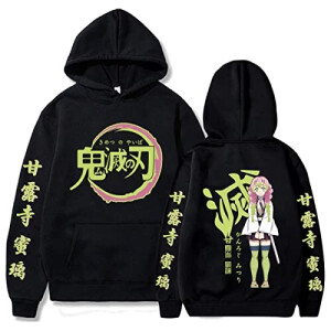 Sweat à capuche Kimetsu no Yaiba - Demon Slayer - noir homme/femme