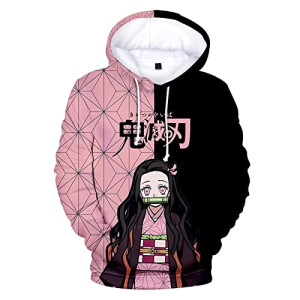Sweat à capuche Nezuko - Demon Slayer - kamado homme/femme